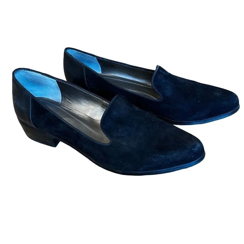 Tahari Luna Women’s Black Suede Loafer Low Heel Size 7